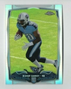 2014 Topps Chrome Football REFRACTOR Rookie BISHOP SANKEY TENNESSEE TITANS #163 - Picture 1 of 6