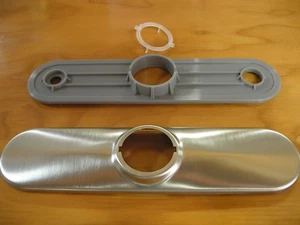 Kohler K-14511-BN  Vibrant Brushed Nickel 10-1/2" Escutcheon Deck Plate (Kit) - Picture 1 of 2
