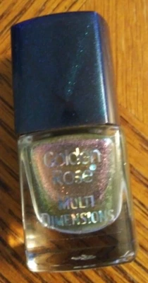 Esmalte de uñas multidimensional Golden Rose .19 oz color púrpura muy bonito brillante Foto 1 de 4