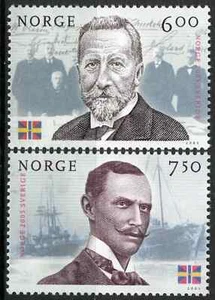 Noruega 1659 2005, NK 1569-70 MNH, Michelsen/Haakon VII, MI 1534-35, SC #1430-31 - Imagen 1 de 1
