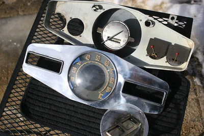 37 1937 Nash LaFayette Vintage 100 MPH Velocímetro Calibre Bisel y Vidrio Foto 1 de 4