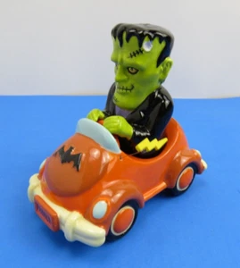 Department 56 Frankenstein Car Salt and Pepper Shaker Magnetic Halloween - Picture 1 of 14