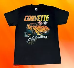 Nueva Camiseta Chevy Chevrolet Corvette Alto Rendimiento Clásica Para Hombre Throwback - Imagen 1 de 2