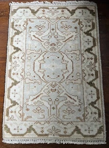 Oushak Entry Rug 100% Wool - Picture 1 of 2