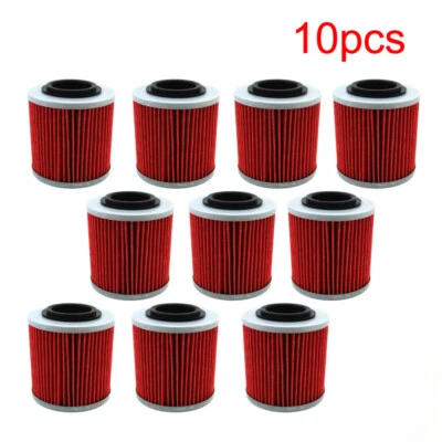 10x Oil Filter For CAN-AM OUTLANDER MAX 570 RENEGADE 850 RENEGADE 1000 500 - Image 1 of 4