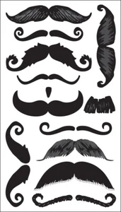 Sticko E5200718 Stickers-Mustaches - Picture 1 of 1