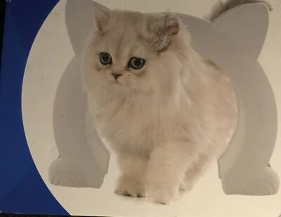 PETRICH  Interior CAT DOOR ~ Black ~ Separate Dogs & Cats ~ Easy To Install ~NIB - Image 1 of 4