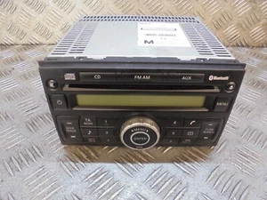 2009 NISSAN QASHQAI 1.6 Visia 5DR MK1 J10 CD PLAYER BLUETOOTH 28185-JD05A - Picture 1 of 3