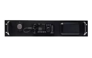 2U RACKHALTERUNG für XIEGU G90 mit Optionen für Lautsprecher, magnetisches Mikrofon und mehr - Bild 1 von 10