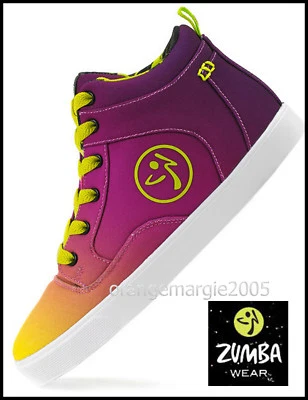  ZUMBA Rio Street Impact Max High Top Shoes Trainers Sneakers Dance with ZSlide  - Image 1 of 3