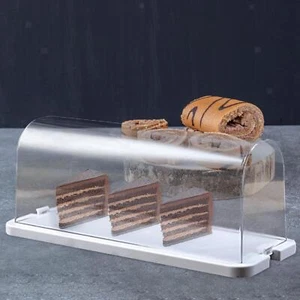 Kuchenrollenbox langlebig Mehrzweck Serviertablett Lebensmittelbehälter Aufbewahrungsbehälter - Bild 1 von 9