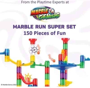 Marble Genius Marble Run Super Set - 150 Pieces / Free Shipping / *NEW IN BOX* - Picture 1 of 7
