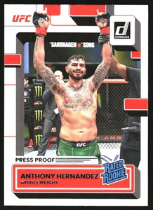 2023 Donruss UFC Press Proof Silver #211 Anthony Hernandez RR
