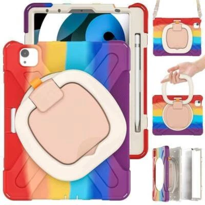 Kids Shockproof Armor Stand Case Cover For iPad Air 4/5th Gen Pro 11" 12.9" 2021 - Image 1 of 4