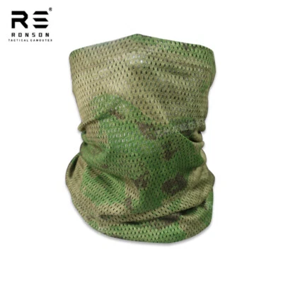 Bufanda táctica camuflaje protección cuello montar protector solar máscara facial bufanda Foto 1 de 4