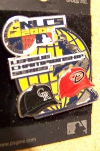 2007 Colorado Rockies vs Arizona Diamondbacks pin NLCS N.L.C.S. League Series - Picture 1 of 4