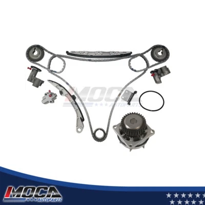 Timing Chain Kit Water Pump Fit 02-07 Infiniti Nissan Murano Maxima G35 3.5L - Image 1 of 4