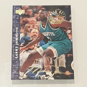 1994 Upper Deck USA Larry Johnson Gold Parallel Jordan Card - Charlotte Hornets - Picture 1 of 1