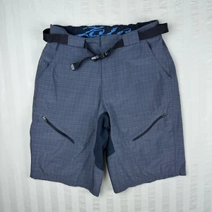 Zoic Guide Shorts Men's Small Black Cargo Bike Bicycle Belted Hike Adventure - Picture 1 of 15