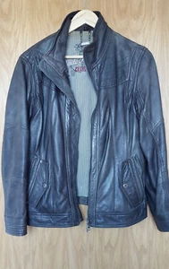 Biker Echt Lederjacke Damen CECIL - Größe L - braun - Bild 1 von 7