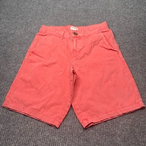 Cat And Jack Pink Adjustable Waist Flat Front Chino Shorts Size 14 Boys - Picture 1 of 6