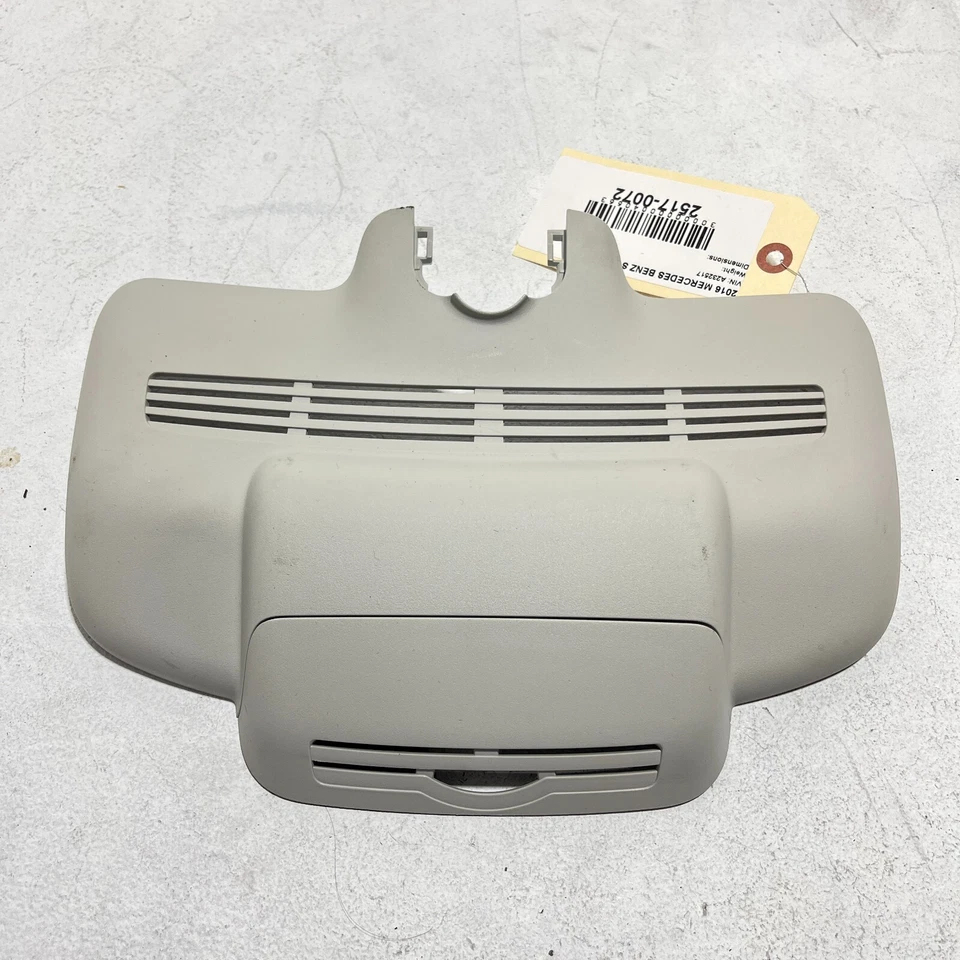 2014-2017 Mercedes  Benz S550 Interior Rear View Mirror Cover Gray OEM - Image 1 of 4