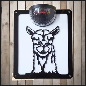 Garten Solar Wandrelief mit einem Lama - Bild 1 von 47