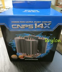 NEW RETAIL BOX Zalman 140mm Desktop Cooling Fan & Heatsink Assembly CNPS 14X PWM - Picture 1 of 6