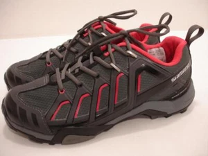 Women's 8.5 41 Shimano Sh-Wm34 Shoes Mountain MTB Cycling Biking Shoes Gray Pink - Picture 1 of 12