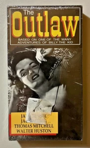 The Outlaw - VHS 1993 - Howard Hughes Jane Russell 1943 Western Sealed Mint New! - Picture 1 of 4