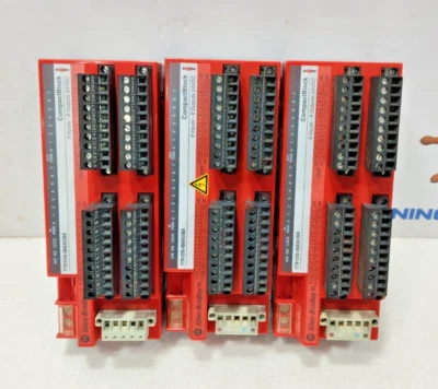 ALLEN BRADLEY 1791DS-IB8X0B8 COMPACT BLOCK 8 INPUTS 8 OUTPUTS 24VDC LOT OF 3... - Image 1 of 4