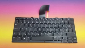 Keyboard CZ Dell Latitude 14 Rugged 5404 7404 0PNKM9 Czech Slovak Backlit - Picture 1 of 6