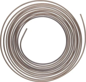 25ft 1/4 Cupro Nickel Kunifer Brake Line Pipe BS EN 12449 Repair Roll Car - BP4 - Picture 1 of 1