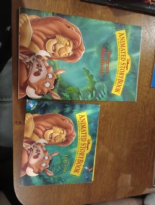 The Lion King  Animated Story Book - Disney 1994 - Interactive CD + Handbook - Image 1 of 4