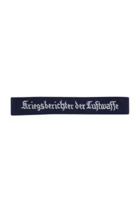 Zweiter Weltkrieg Luftwaffe Kriegsbericht Der Luftwaffe EM Manschettentitel - Bild 1 von 1