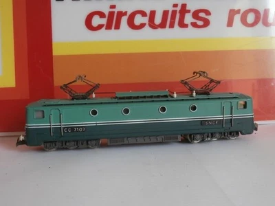 SNCF LOCOMOTIVE ELECTRIQUE CC 7107 cabine vitrée/cabine fermée JOUEF Ref 8542 - Photo 1/4