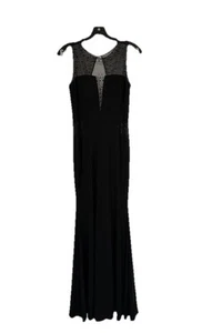Eva USA Full Length Dress Black Sleeveless Size XS EUC - Picture 1 of 10