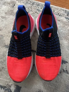 Nike React Phantom Run Flyknit 2 Damenschuhe DX2354 001 schwarz purpurrot Größe 6,5 - Bild 1 von 9