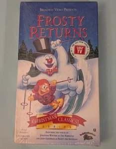Frosty Returns VHS - SEALED - Christmas Family Classic Video Tape John Goodman - Imagen 1 de 7