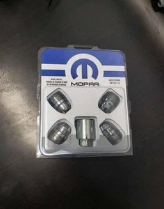 Mopar Dodge Chrysler Jeep Wheels Lock Nuts Kit M12 x 1.5 - Picture 1 of 2