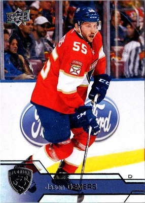 2017 Upper Deck Jason Demers #330 Florida Panthers Hockey Card - Image 1 of 2