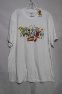 STREET FIGHTER CLASSIC T-SHIRT SIZE XL WHITE - Picture 1 of 4