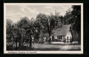 Bayreuth, Ansichtskarte, Ausflugsort Gasthaus Kamerun 1956  - Picture 1 of 2