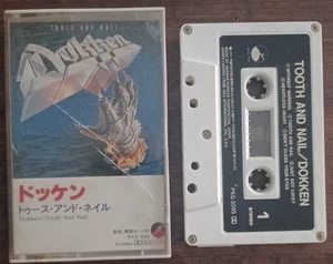 Dokken Tooth And Nail Cassette Tape Original Japan Import Rare 1984 George Lynch - Picture 1 of 7