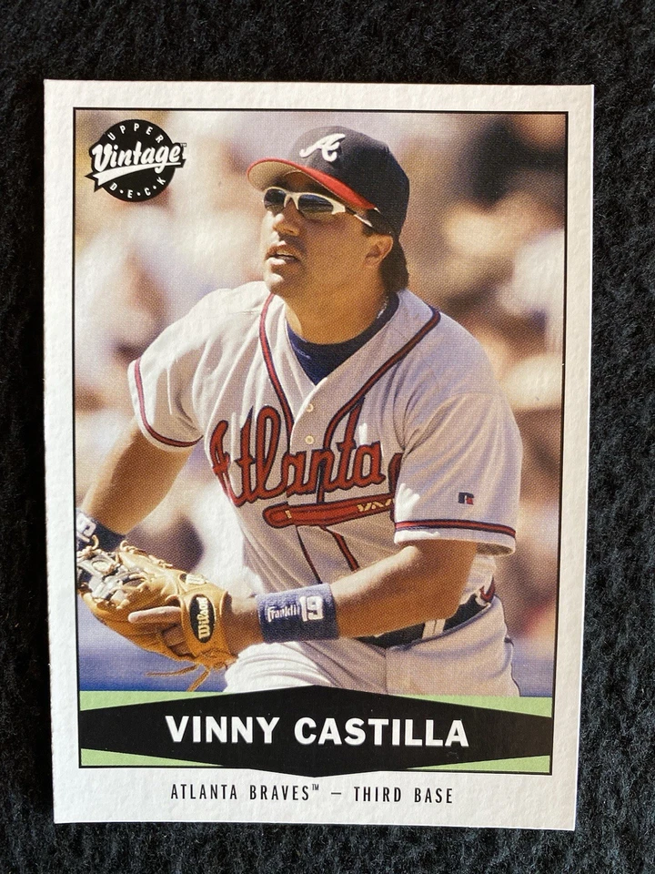 2004 Upper Deck Vintage - Vinny Castilla #129 - Image 1 of 2