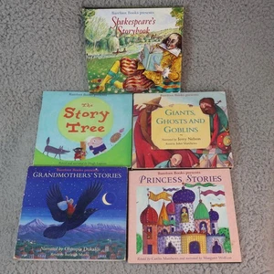 Grandmothers' Stories, Shakespeare, Princess, CD LOT Barefoot Books Audio 5 Vols - Imagen 1 de 12