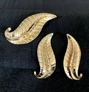 Vintage Sarah Coventry Demi ~ Brosche/Anstecknadel & Ohrring Set ~ "Smart Set" ~ 1960 - Bild 1 von 5