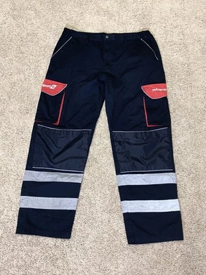 Uniforme Swissport Hombre Pantalones Visibilidad Neón Reflectante Empleado Aeropuerto 42L Foto 1 de 4