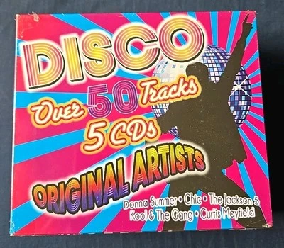 Disco 5 CD Set Over 50 Tracks by Various Artists (Audio CD) - Image 1 of 4