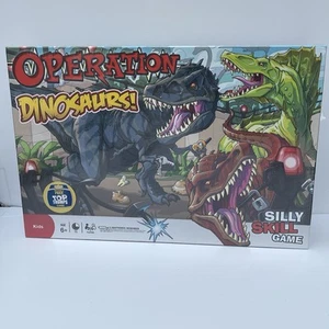 Dinosaur Operation Board Game Hasbro 2015 – New Ages 6+ Fun Family Game - Picture 1 of 14